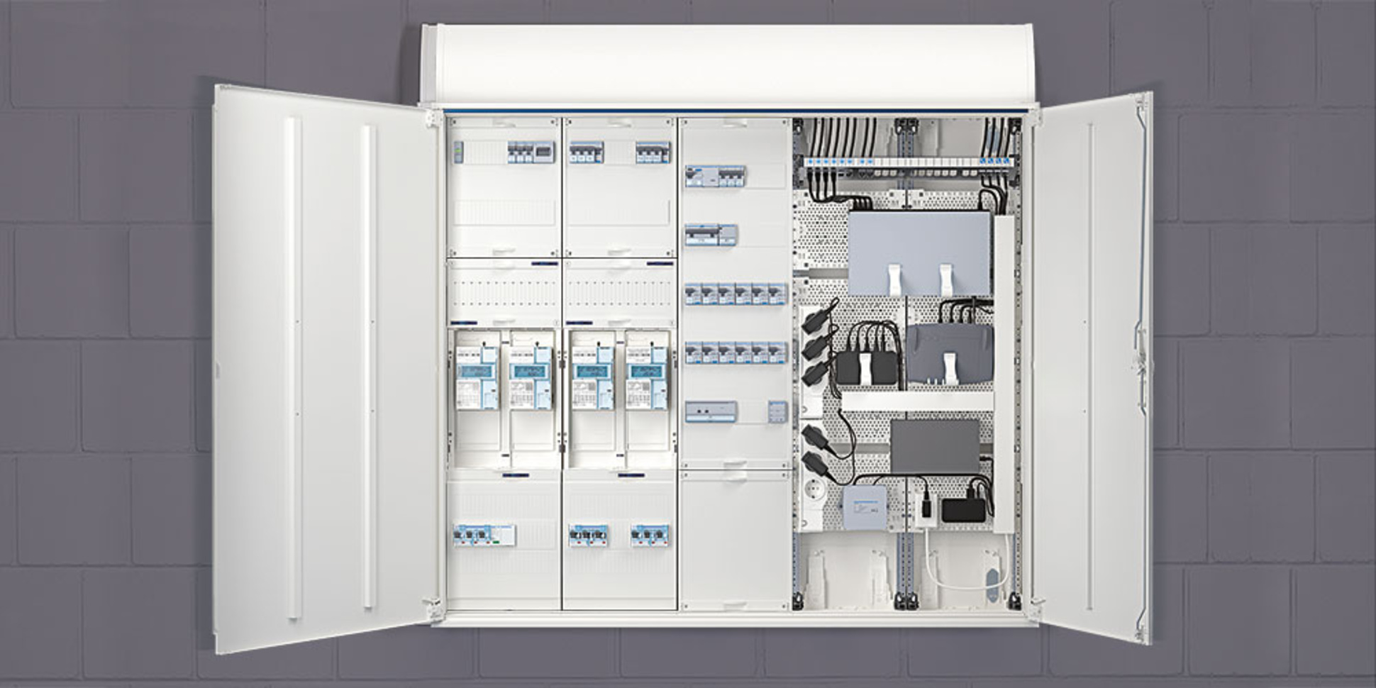 Technikzentrale bei MK Elektrotechnik Mete Karsli GmbH in Scheyern